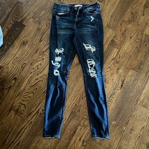 SO skinny ripped jeans